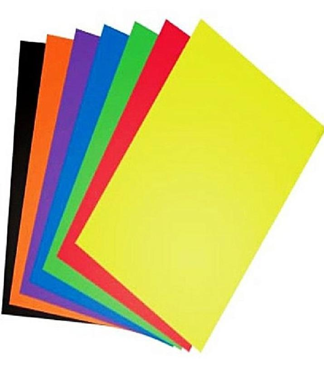PF ASSORTED COLOURED PAPER A4 24S